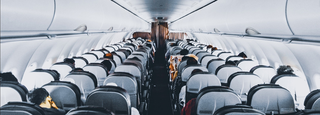 people inside commercial airplane